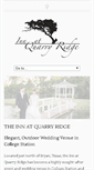 Mobile Screenshot of innatquarryridge.com